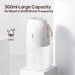 KINSCOTER Portable Double Mist Air Humidifier