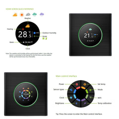 WiFi Smart Thermostat Temperature Controller Weekly