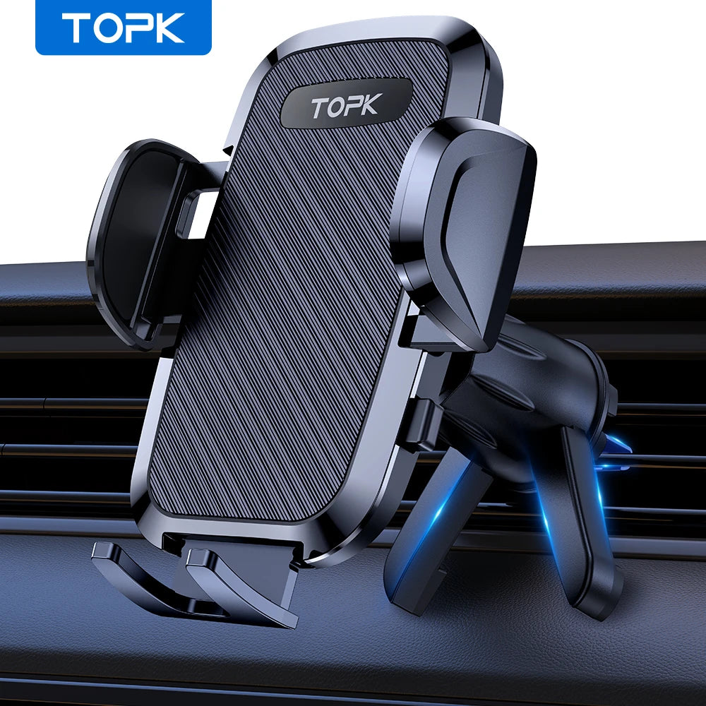 TOPK Universal Car Bracket Gravity Auto Phone Holder