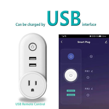 WiFi Smart Power Plug Adapter Electrical Outlet EU US AU UK