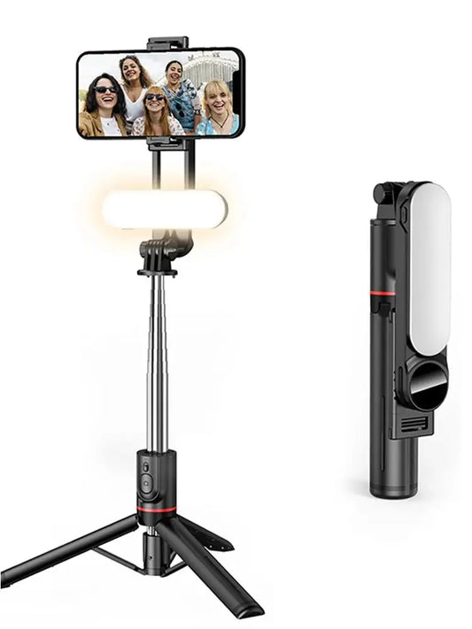 Wireless Selfie Stick Tripod Stand with Detachable