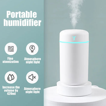 420 ml Air Humidifier Mini Aroma Oil humidificador