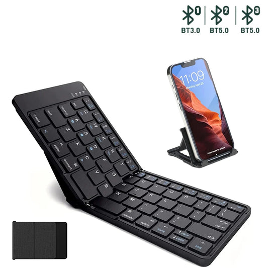 JOMAA Foldable Bluetooth Mobile Phone Keyboard